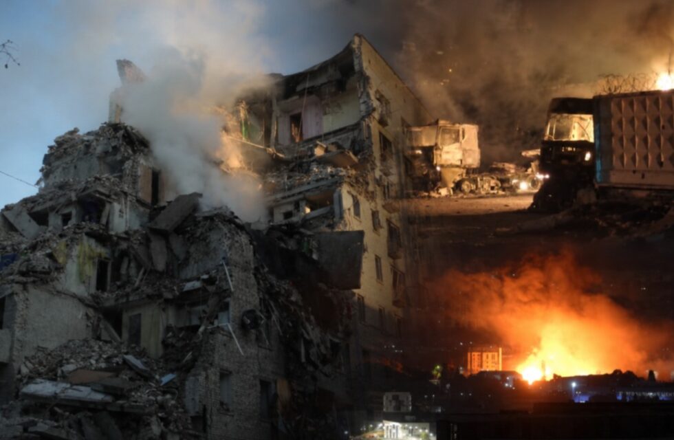 kyjev, vojna, bombardovanie,